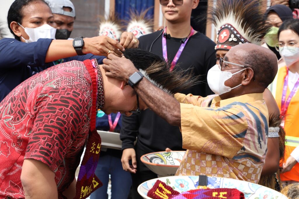 Duta Milenial Delegasi Y20 Disambut Sekda Papua Barat