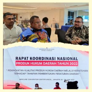 Kemendagri Diminta Tindaklanjuti Hasil Rakornas Produk Hukum Daerah
