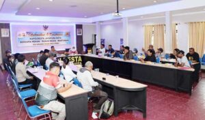 Jalin Silaturahmi – Kemitraan, Kapolresta Jayapura Kota Diskusi Bersama Insan Media