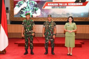 Danrem 172/PWY J.O Sembiring Resmi Berpangkat Brigjen