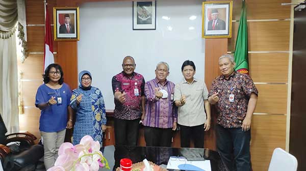 Irtama Kepala BKKBN Maluku Temui Pj Sekda Mal