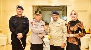Anjangsana ke Purnawirawan Polri, Kapolda Kunjungi Gubernur Maluku