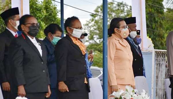 Ketua DPRD Biak Milka Rumaropen