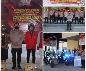 Polda Papua Barat Gelar Bansos Serentak Peringati HUT Bhayangkara ke-76