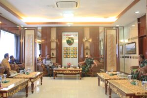 Pangdam XVII/Cenderawasih Terima Audensi Panitia KONAS GMKI