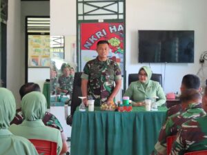Kenali Anggota Lebih Dekat, Dandim 1710/Mimika Kunjungi Koramil Jajaran