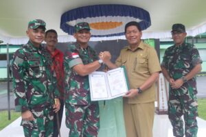 Program TMMD ke-113 Kodim Yawa di Kampung Poom 1 Resmi Ditutup