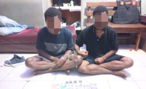 Tim Resmob Numbay Bekuk Dua Pelajar Saat Sedang Konsumsi Ganja