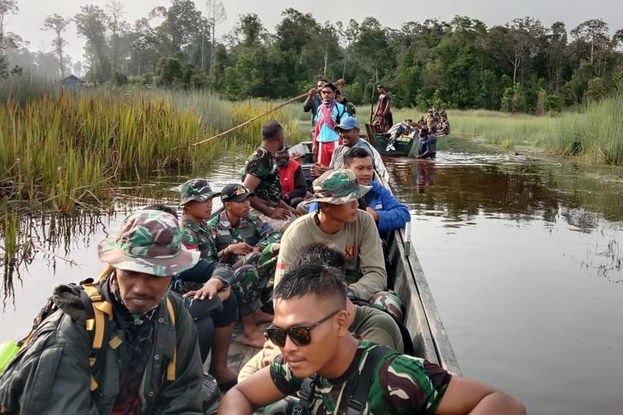 Personel Satgas TMMD ke-113 Kodim Merauke Tinggalkan Kampung Vyer 1 WhatsApp Image 2022 06 11 at 10.14.02