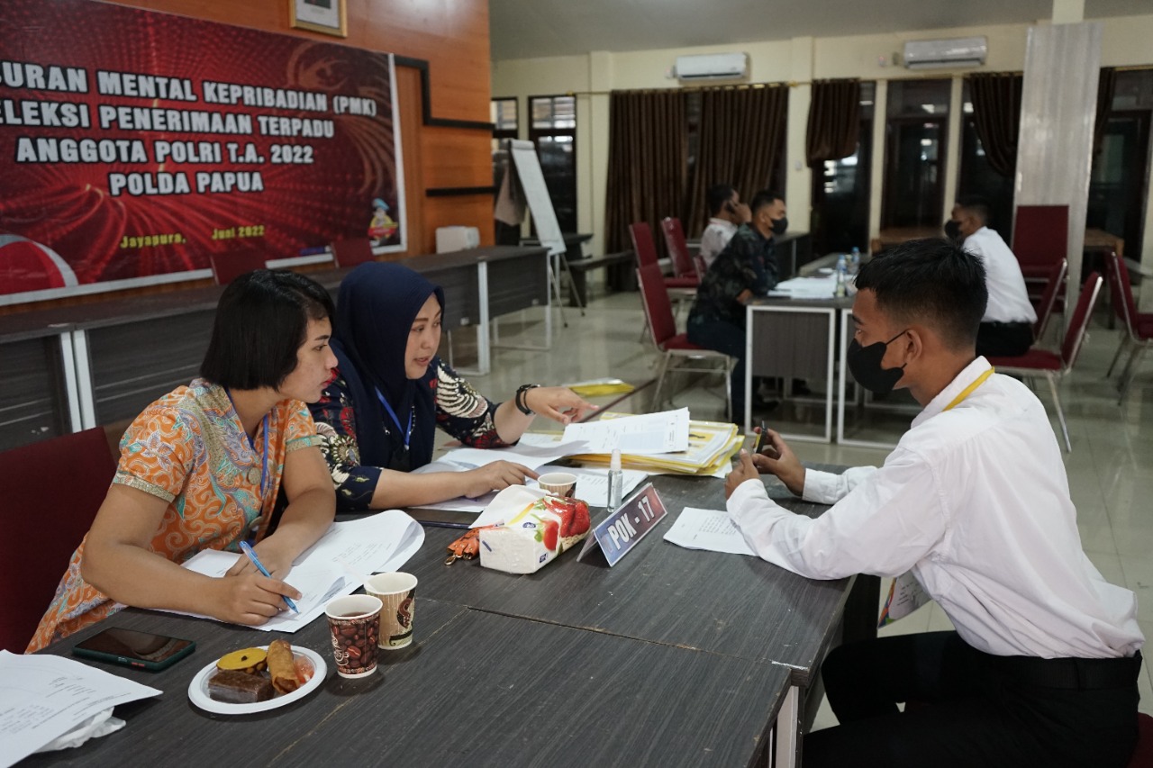 Bid Propam Polda Papua Gelar Uji PMK Terhadap Casis Bintara Polri T.A 2022 1 WhatsApp Image 2022 06 14 at 19.40.46