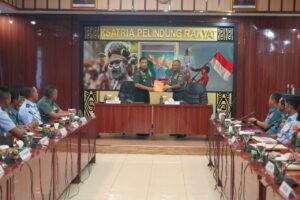 Pangdam Cenderawasih Pimpin Taklimat Akhir Audit Kinerja Itjen TNI Periode I T.A 2022