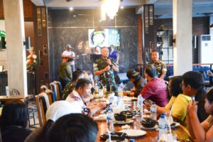 Danrem 172/PWY Bangun Sinergitas Bersama Insan Pers Se-Jayapura