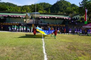 Pangdam Cenderawasih Buka Liga Santri PSSI 2022 Wilayah Papua Rebut Piala Kasad