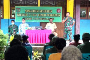 Kodim Merauke Gelar Baksos Wilayah 3T di Kampung Kaliki