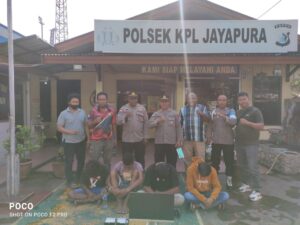 Polsek KPL Tangkap 5 Pelaku Pencurian di KSOP Jayapura