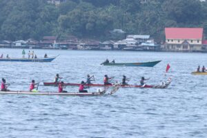 Kapolda Papua: Lomba Dayung Tradisional Ajang Mencari Bibit Atlit Cabor Dayung PON XXI