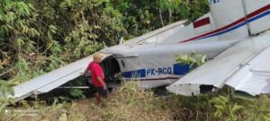 Pesawat AMA PK-RCQ Mendarat Darurat di Senggi, Pilot dan 6 Penumpang Selamat