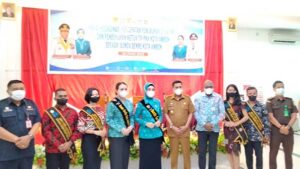 Ketua TP-PKK Maluku Kukuhkan Bunda Genre Kota Ambon