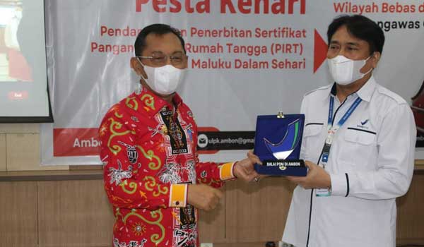 Pemprov Maluku Minta BPOM Permudah Perizinan Edar Produk UMKM 1 izin edar bpom ambon
