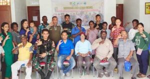 Tim Kesehatan Satgas TNI 405/SK Ikut LMLS