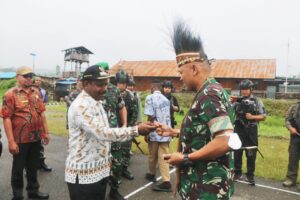 Kunker Perdana Danrem Brigjen TNI. J.O Sembiring ke Nduga