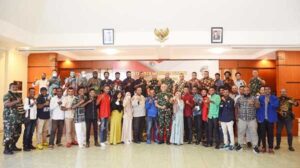 Danrem PWY : Tokoh Muda Papua Miliki Semangat Wujudkan Kedamaian