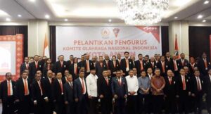 Pengurus KONI Kota Ambon 2022 – 2026 Resmi Dilantik