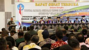 Pangdam Cenderawasih Ucapkan Selamat ke Wisudawan/ti Stisipol Silas Papare Jayapura