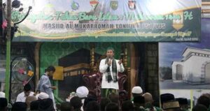 Yonif RK 751/VJS Peringati Tahun Baru Islam 1 Muharam 1444 H/2022 M Di Masjid Al-Mukarromah