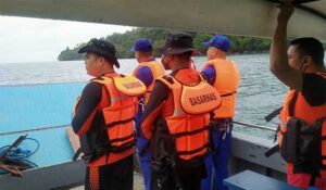 Tim SAR Gabungan Cari Orang Hilang di Perairan Tanjung Batu Kapal Haruku