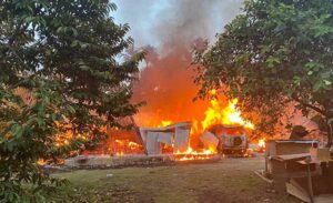 Api Lahap Satu Rumah Beserta Kendaraan di Waena, Ternyata Begini Faktanya