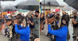 Kapolda Papua Barat Disambut Kepala Suku Besar Arfak