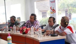 Dialog Interaktif Kodam XVII/Cenderawasih Bersama FORKOM LKN di RRI Jayapura
