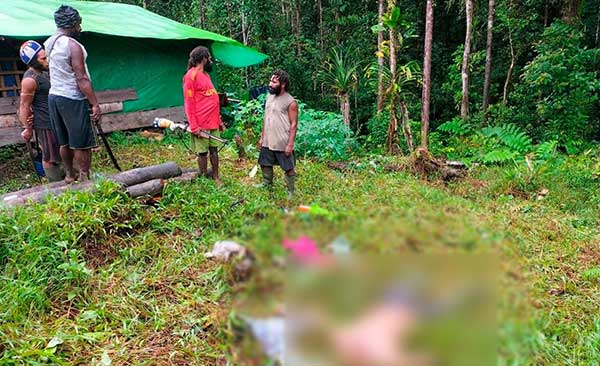 OTK Bunuh warga sipil di Lokasi tambang ilegal