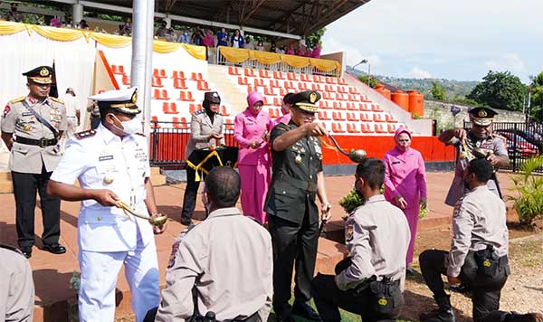 Pangdam 17 Cen Buka Dik Bintara Polri 2022 Gel 2