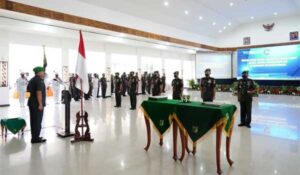 Pangdam XVII/Cenderawasih Pimpin Sertijab dan Tradisi Korps Pejabat Kodam