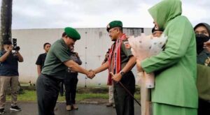 Keluarga Besar Kodam XVI Pattimura Sambut Kedatangan Pangdam Baru