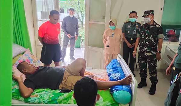 Pangdam Pattimura Sidak RST Ambon Pastikan Pelayanan Kesehatan Berjalan Baik