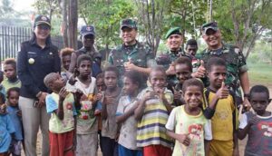 Pangkogabwilhan III Apresiasi Satgas TNI 123/Rajawali di Medan Tugas