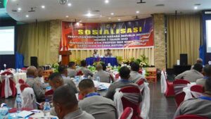 Minimalisir Pelanggaran Anggota, Kabid Propam Sosialisasi Perpol No 7 Tahun 2022