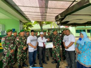 Satgas TNI 711/Rks Terima Penghargaan Kementerian Agama Kota Jayapura