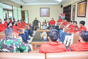 Terima Audiens PBB Kota Jayapura, Ini Harapan Danrem JO. Sembiring