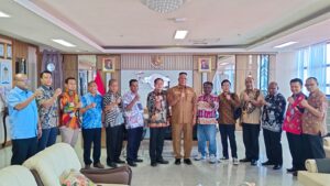 Pihak Pertamina Kunjungi Pj Gubernur PB Bahas Solusi Urai Kemacetan di SPBU