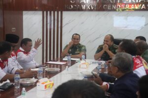Paguyuban Nusantara FORKOM-LKN Papua Kunjungi Kodam Cenderawasih