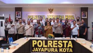 DPRD Kota Jayapura Sambangi Polresta, Bahas Soal Ini