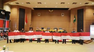 Dari Selatan Papua, Mendagri Launching Gerakan Bagi-bagi 10 Juta Bendera Merah Putih