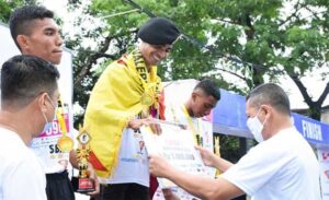 Pangdam Pattimura Apresiasi Prestasi Prajurit dalam Swissbell Fun Run