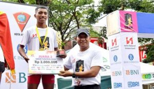Songsong Indonesia Bugar, Danlantamal IX Ambon Turut Lepas SBAM Fun Run 2022