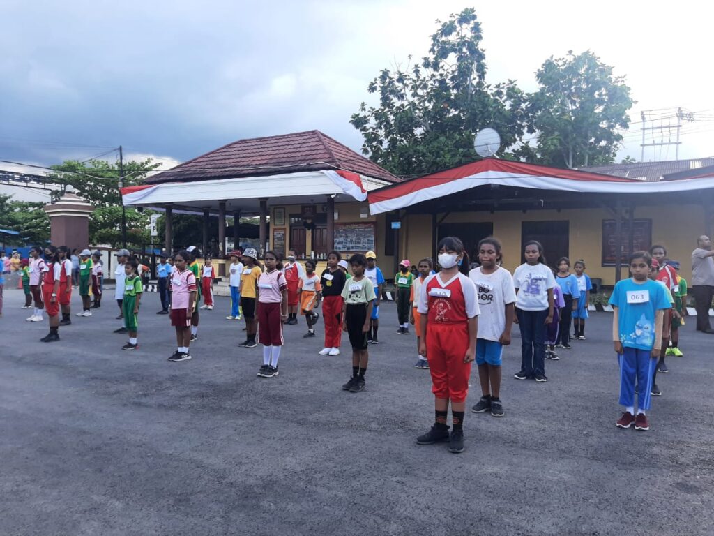 36 Murid SD Terpilih Jadi Polisi Cilik Polres Manokwari