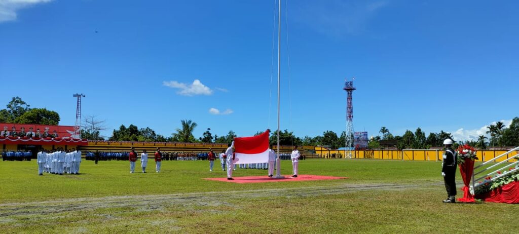 Upacara Detik-Detik Proklamasi Kemerdekaan RI ke-77 Berlangsung Hikmat